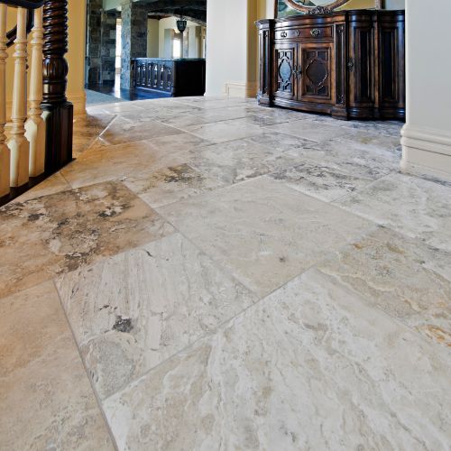 Tile flooring