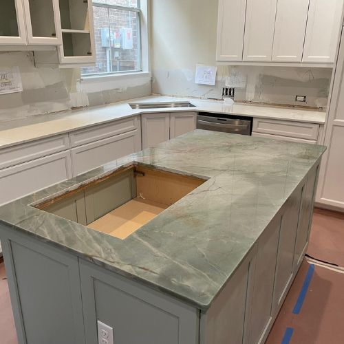 marble countertop