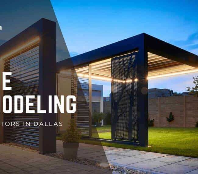 Top Home Remodeling Contractors in Dallas: How to Choose the Right One in Dallas, TX