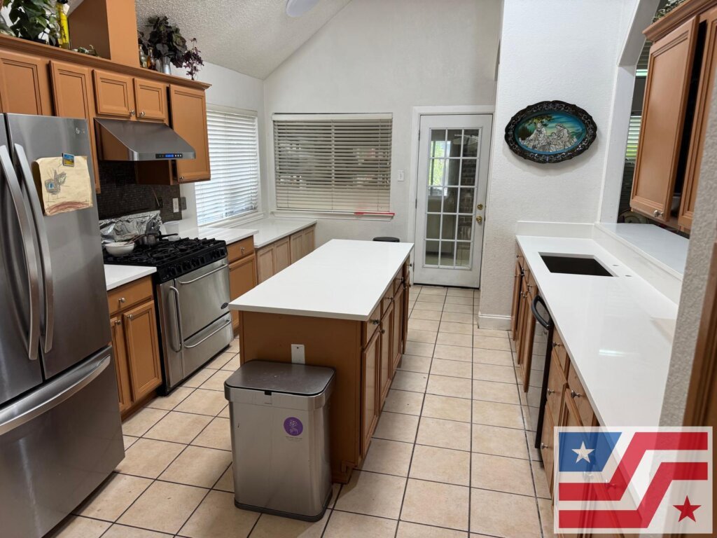 Kitchen Countertop Replacement in Flower Mound, TX – From Formica to White Quartz in Dallas, TX Kitchen Countertop Replacement in Flower Mound, TX – From Formica to White Quartz in Dallas, TX