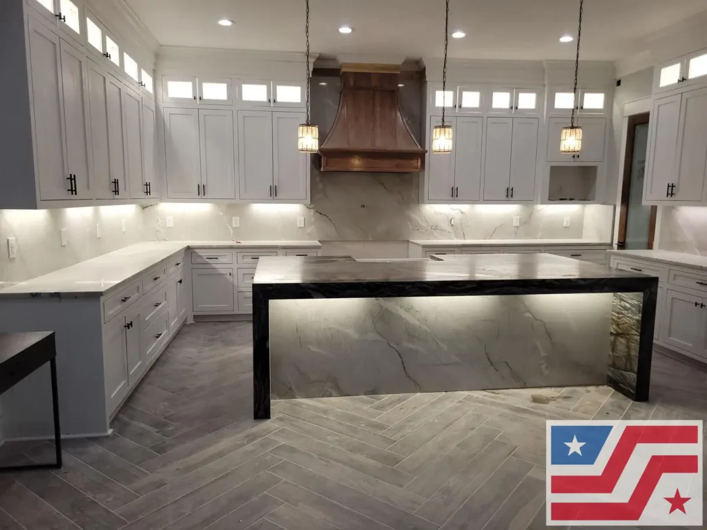 Luxury Quartzite Kitchen Remodel in Lucas, TX – Full Countertops & Custom Island Transformation in Dallas, TX Luxury Quartzite Kitchen Remodel in Lucas, TX – Full Countertops & Custom Island Transformation in Dallas, TX