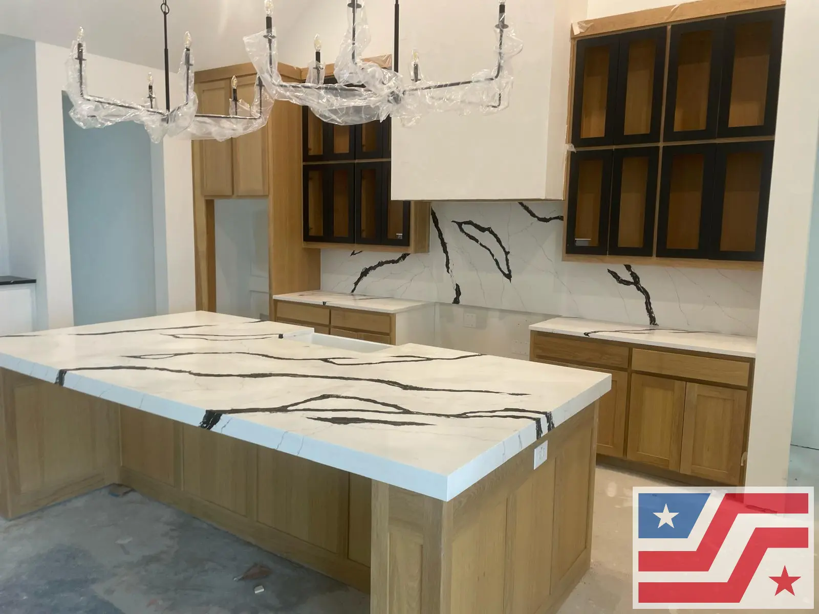 Quartzite Countertop Installation in Sachse, TX – Luxury Kitchen Remodel by AGC in Dallas, TX Quartzite Countertop Installation in Sachse, TX – Luxury Kitchen Remodel by AGC