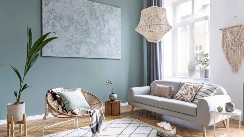 Residential & Commercial Cleaning in Dallas, TX Modern living room with stylish decor