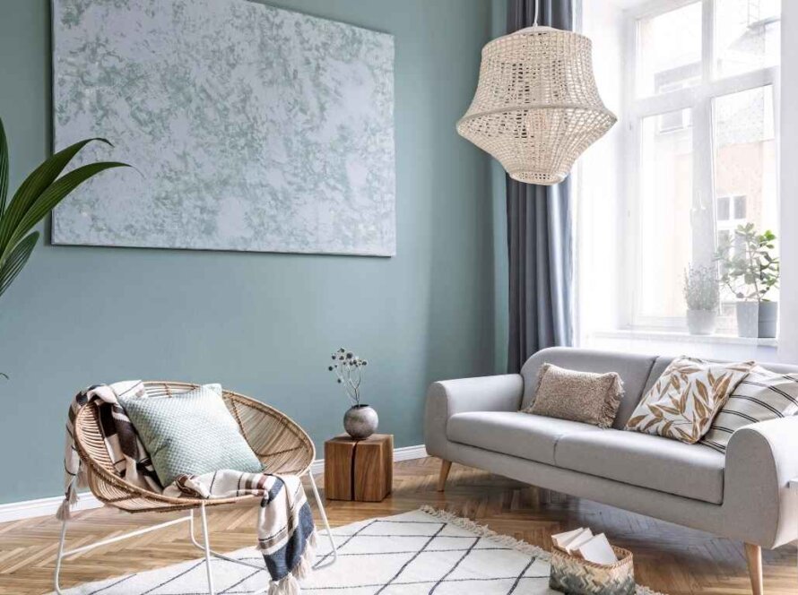 Painting Services Phoenix in Dallas, TX Modern living room with stylish decor
