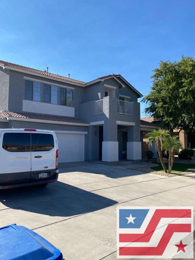 Exterior Painting in Surprise, AZ – Two-Story Home Transformation by AGC in Dallas, TX Exterior Painting in Surprise, AZ – Two-Story Home Transformation by AGC in Dallas, TX