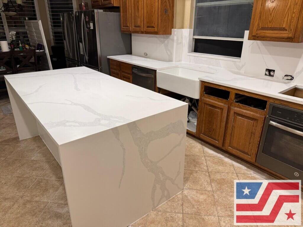 Quartz Countertop & Fireplace Installation in Richardson, TX – Modern Home Remodel by AGC in Dallas, TX Quartz Countertop & Fireplace Installation in Richardson, TX – Modern Home Remodel by AGC in Dallas, TX