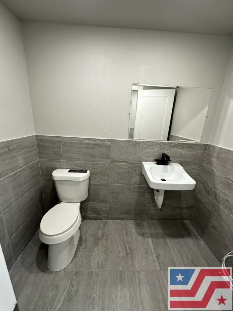 Commercial Bathroom Remodel & Addition in Farmersville, TX – Full Build-Out by AGC in Dallas, TX Commercial Bathroom Remodel & Addition in Farmersville, TX – Full Build-Out by AGC in Dallas, TX