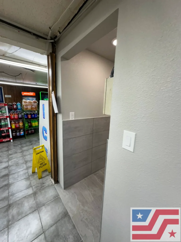 Commercial Bathroom Remodel & Addition in Farmersville, TX – Full Build-Out by AGC in Dallas, TX Commercial Bathroom Remodel & Addition in Farmersville, TX – Full Build-Out by AGC in Dallas, TX