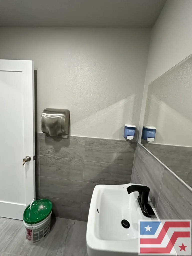 Commercial Bathroom Remodel & Addition in Farmersville, TX – Full Build-Out by AGC in Dallas, TX Commercial Bathroom Remodel & Addition in Farmersville, TX – Full Build-Out by AGC in Dallas, TX