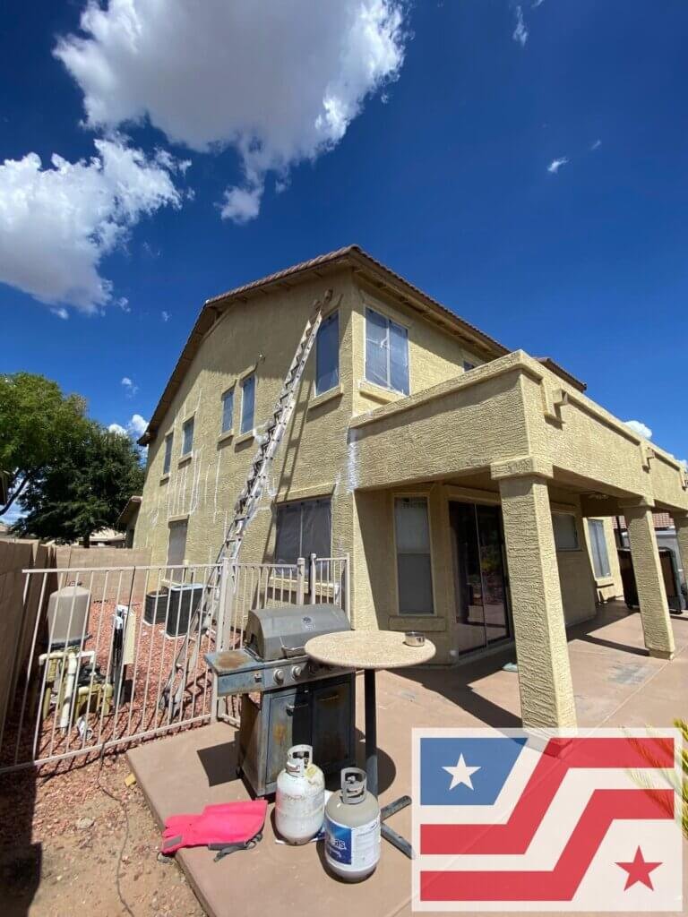 Exterior Painting in Surprise, AZ – Two-Story Home Transformation by AGC in Dallas, TX Exterior Painting in Surprise, AZ – Two-Story Home Transformation by AGC in Dallas, TX