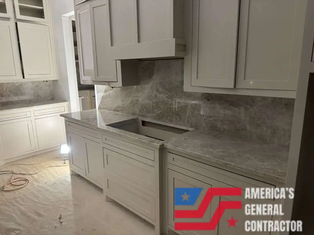 Luxury Kitchen Remodel in Parker, TX with Taj Mahal Quartzite in Dallas, TX Luxury Kitchen Remodel in Parker, TX with Taj Mahal Quartzite in Dallas, TX