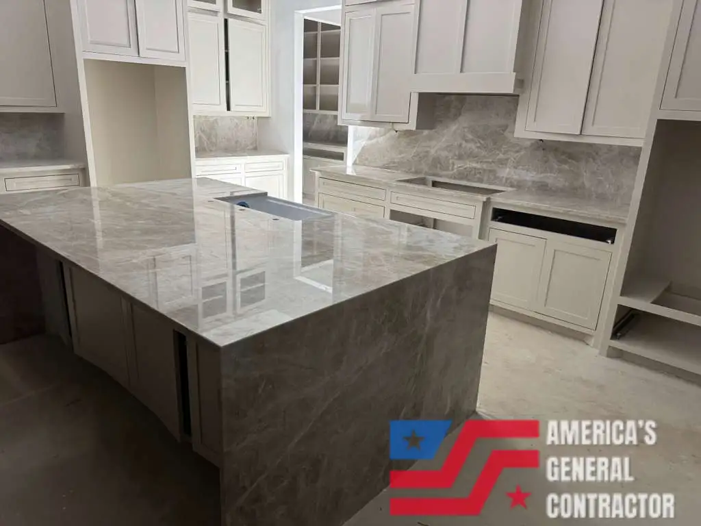 Luxury Kitchen Remodel in Parker, TX with Taj Mahal Quartzite in Dallas, TX Luxury Kitchen Remodel in Parker, TX with Taj Mahal Quartzite in Dallas, TX