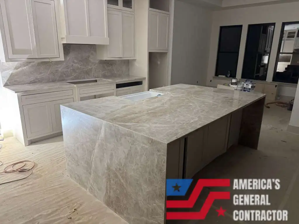 Luxury Kitchen Remodel in Parker, TX with Taj Mahal Quartzite in Dallas, TX Luxury Kitchen Remodel in Parker, TX with Taj Mahal Quartzite in Dallas, TX