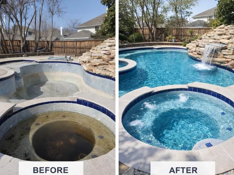 Pool Remodeling in Dallas, TX