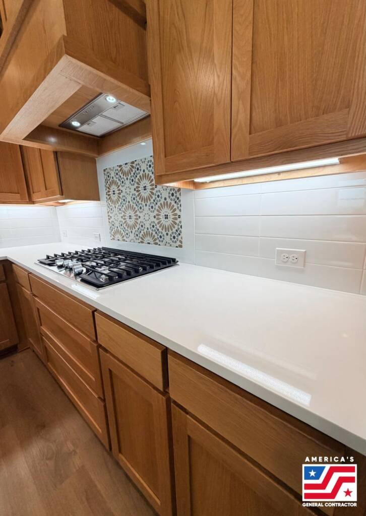 Custom Kitchen Countertop & Backsplash Remodel – Frisco, TX in Dallas, TX