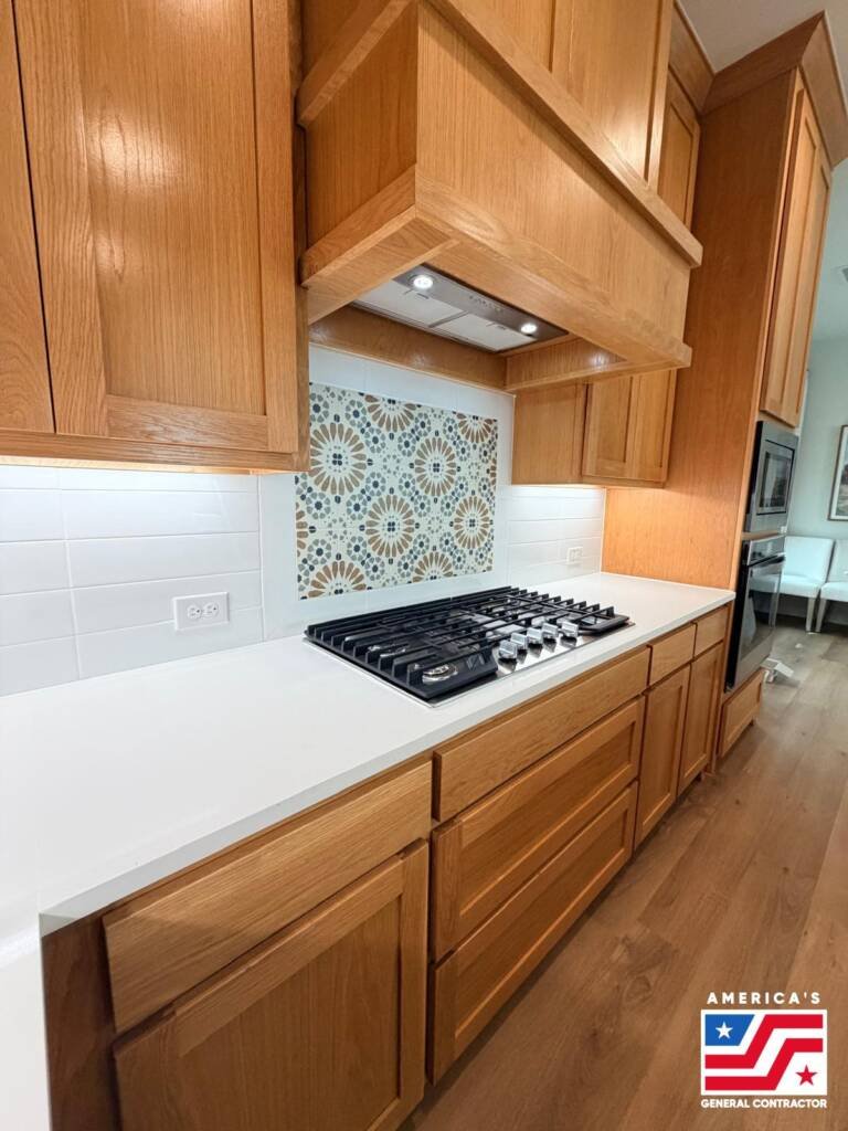 Custom Kitchen Countertop & Backsplash Remodel – Frisco, TX in Dallas, TX