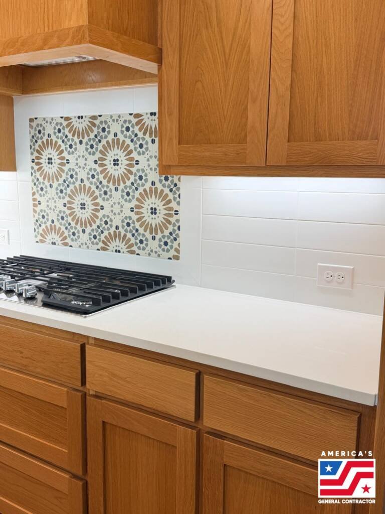 Custom Kitchen Countertop & Backsplash Remodel – Frisco, TX in Dallas, TX