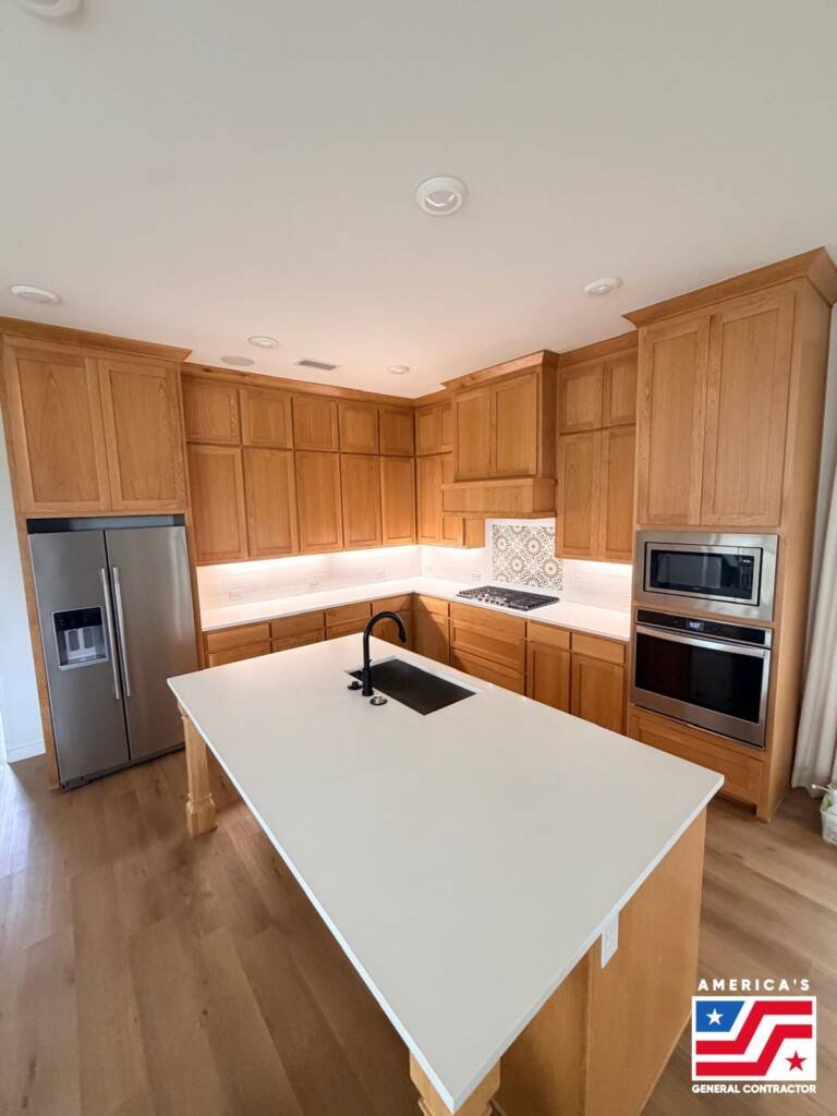 Custom Kitchen Countertop & Backsplash Remodel – Frisco, TX in Dallas, TX