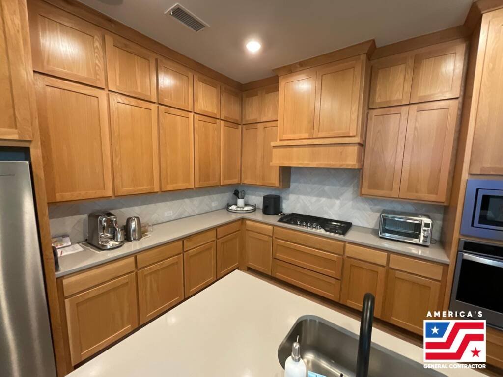 Custom Kitchen Countertop & Backsplash Remodel – Frisco, TX in Dallas, TX