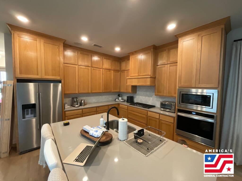 Custom Kitchen Countertop & Backsplash Remodel – Frisco, TX in Dallas, TX