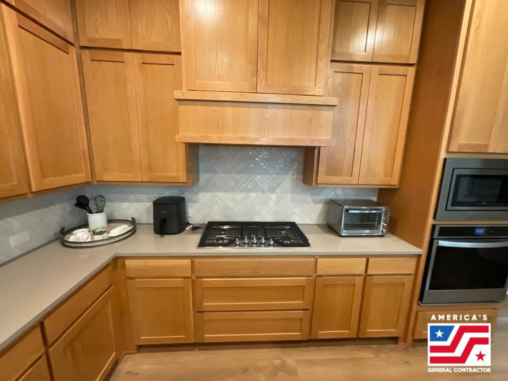Custom Kitchen Countertop & Backsplash Remodel – Frisco, TX in Dallas, TX