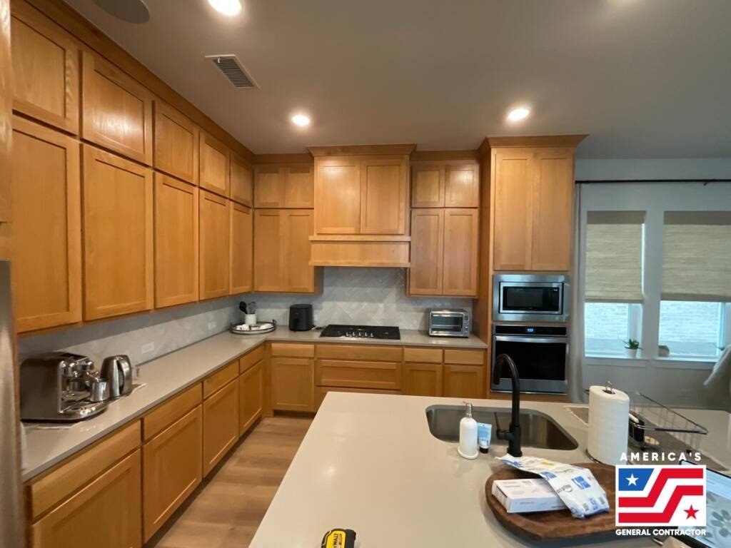 Custom Kitchen Countertop & Backsplash Remodel – Frisco, TX in Dallas, TX