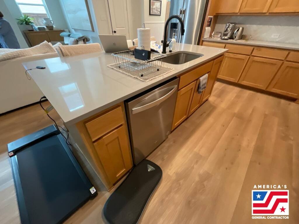 Custom Kitchen Countertop & Backsplash Remodel – Frisco, TX in Dallas, TX