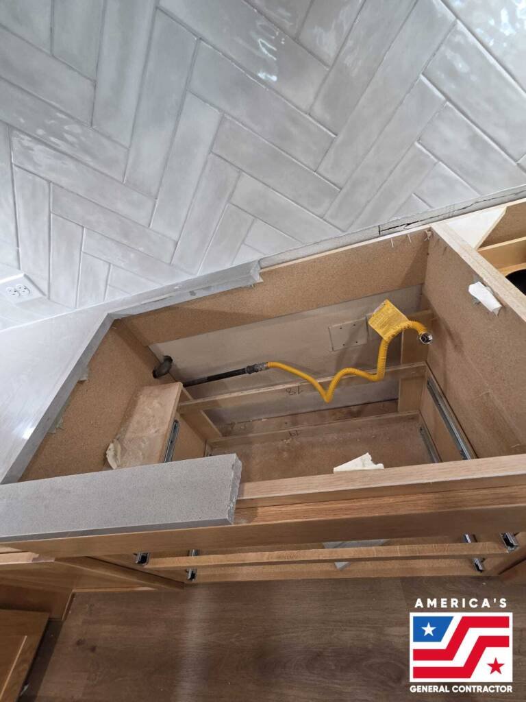 Custom Kitchen Countertop & Backsplash Remodel – Frisco, TX in Dallas, TX