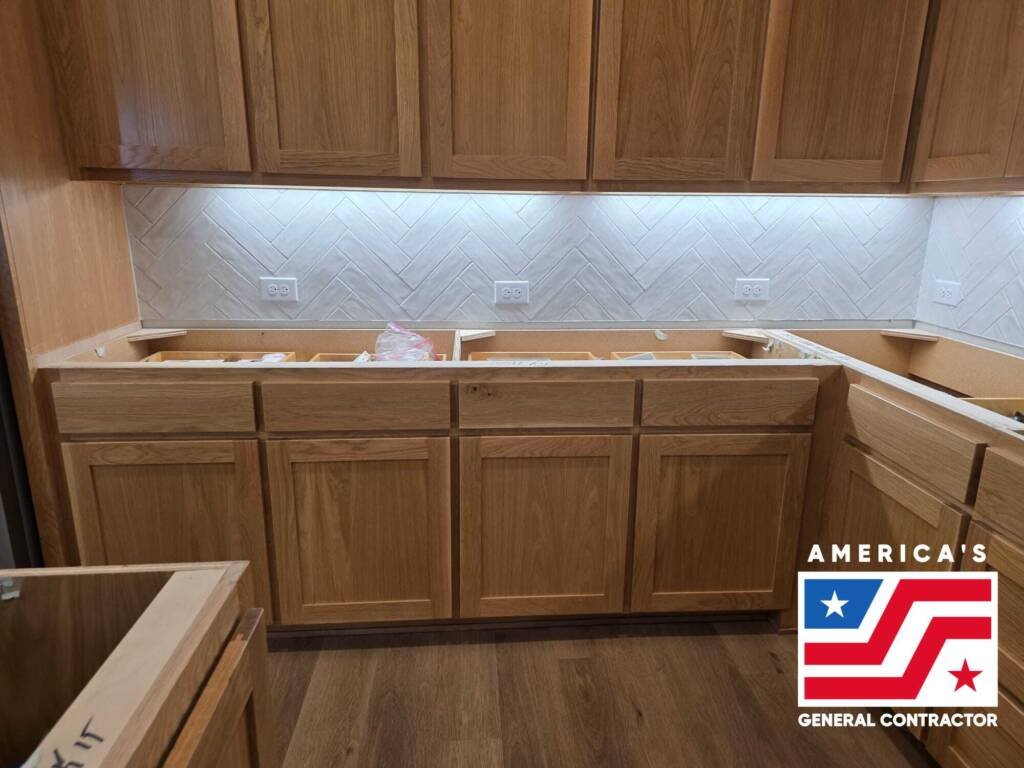 Custom Kitchen Countertop & Backsplash Remodel – Frisco, TX in Dallas, TX