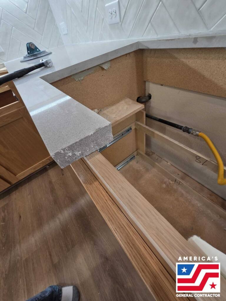 Custom Kitchen Countertop & Backsplash Remodel – Frisco, TX in Dallas, TX
