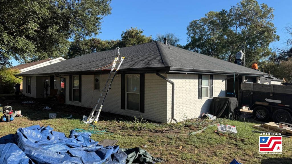 Residential Roof Replacement in Dallas, TX: A Modern Charcoal Upgrade in Dallas, TX