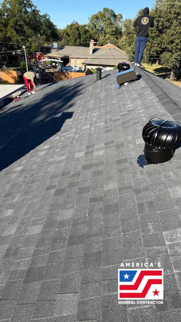 Residential Roof Replacement in Dallas, TX: A Modern Charcoal Upgrade in Dallas, TX