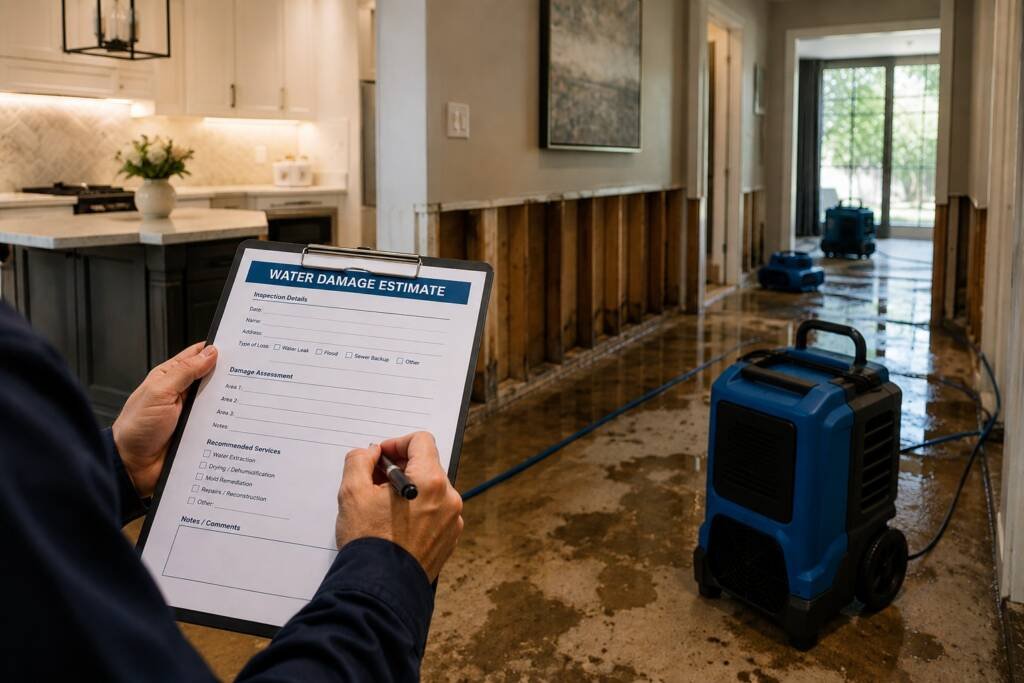 Water Mitigation in Dallas, TX